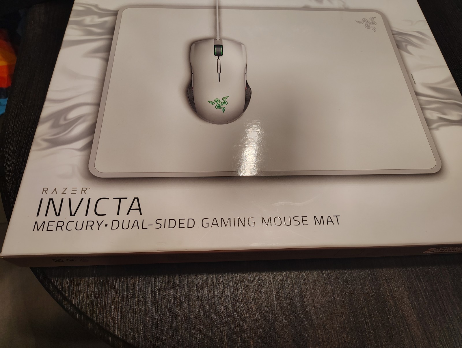 Razer Invicta Mercury Dual-Sided Gaming Mouse Pad: Aircraft-Grade Aluminum Base