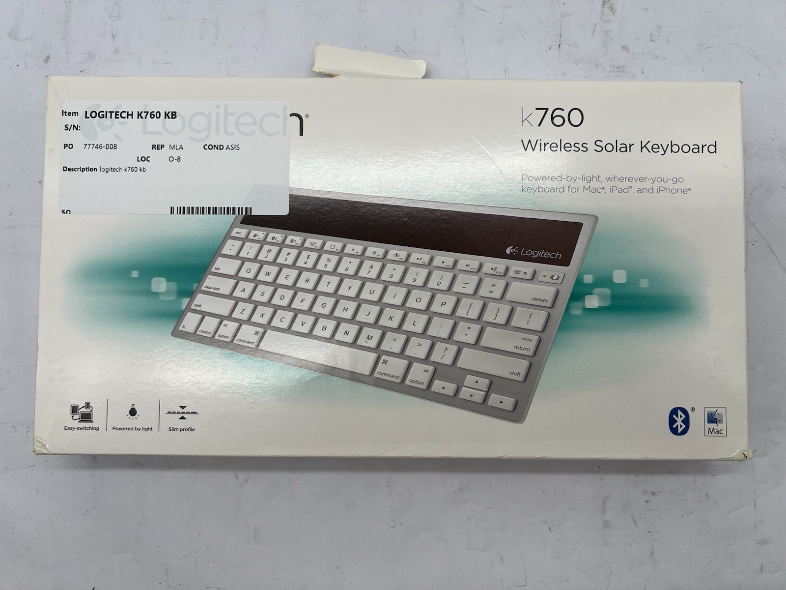 Logitech K760 Wireless Solar Keyboard
