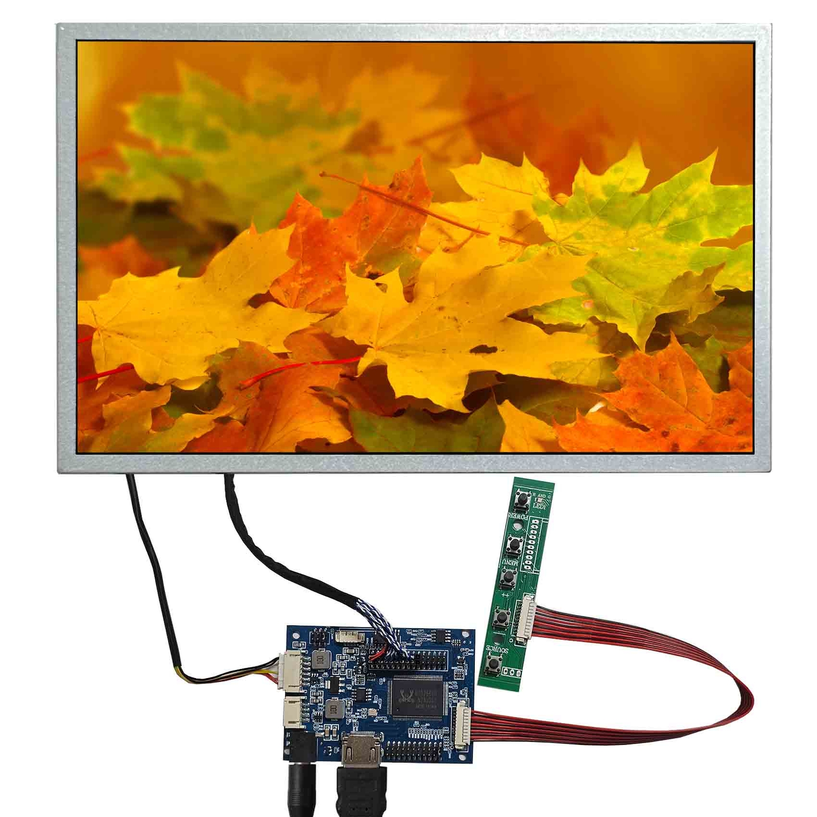 HD LCD Controller Board With 12.1inch EV121WXM-N10 1280x800 LCD Display
