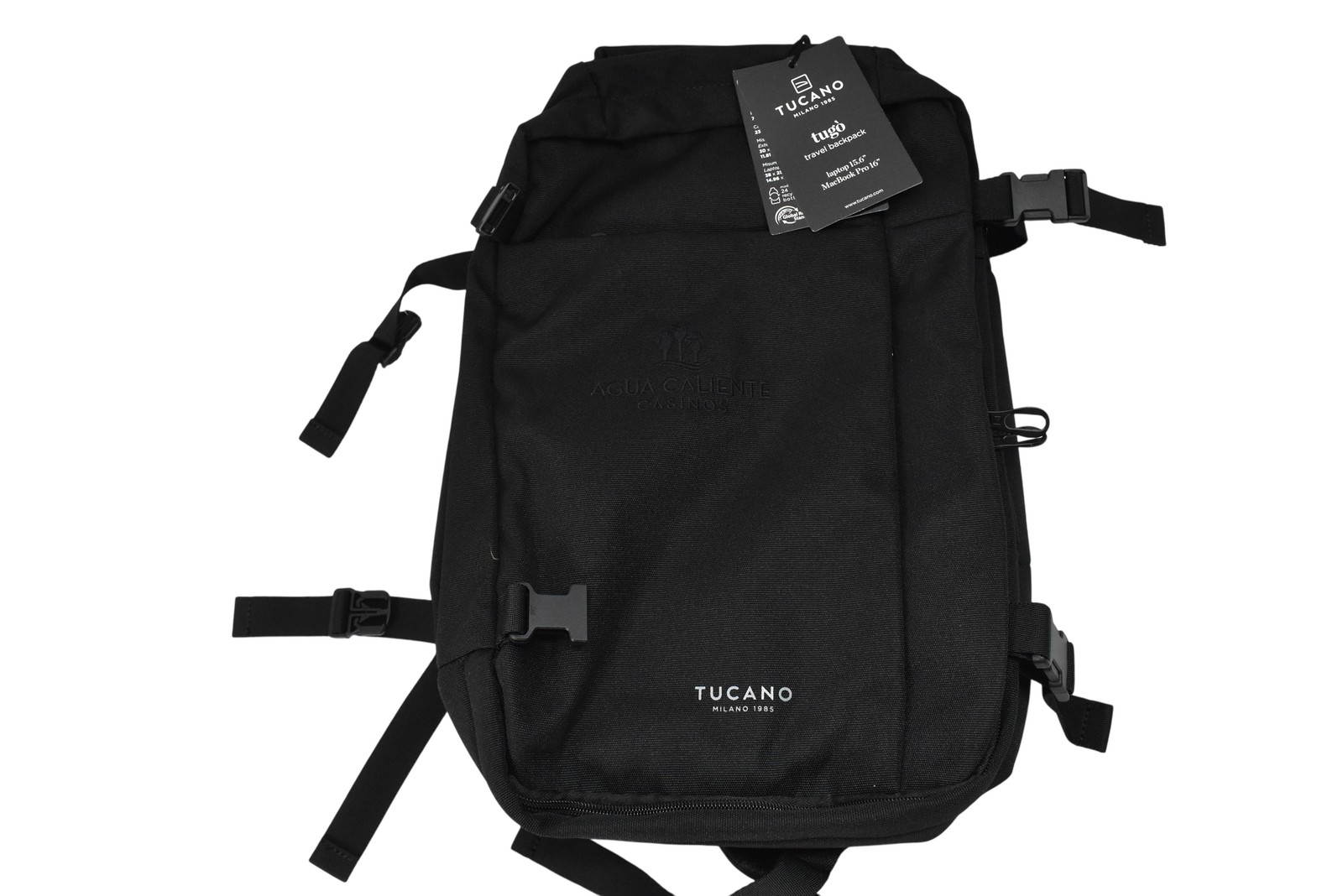 Tucano Tugo Travel Laptop Backpack Fits 15.6in MacBook Pro 16 Black BRANDED