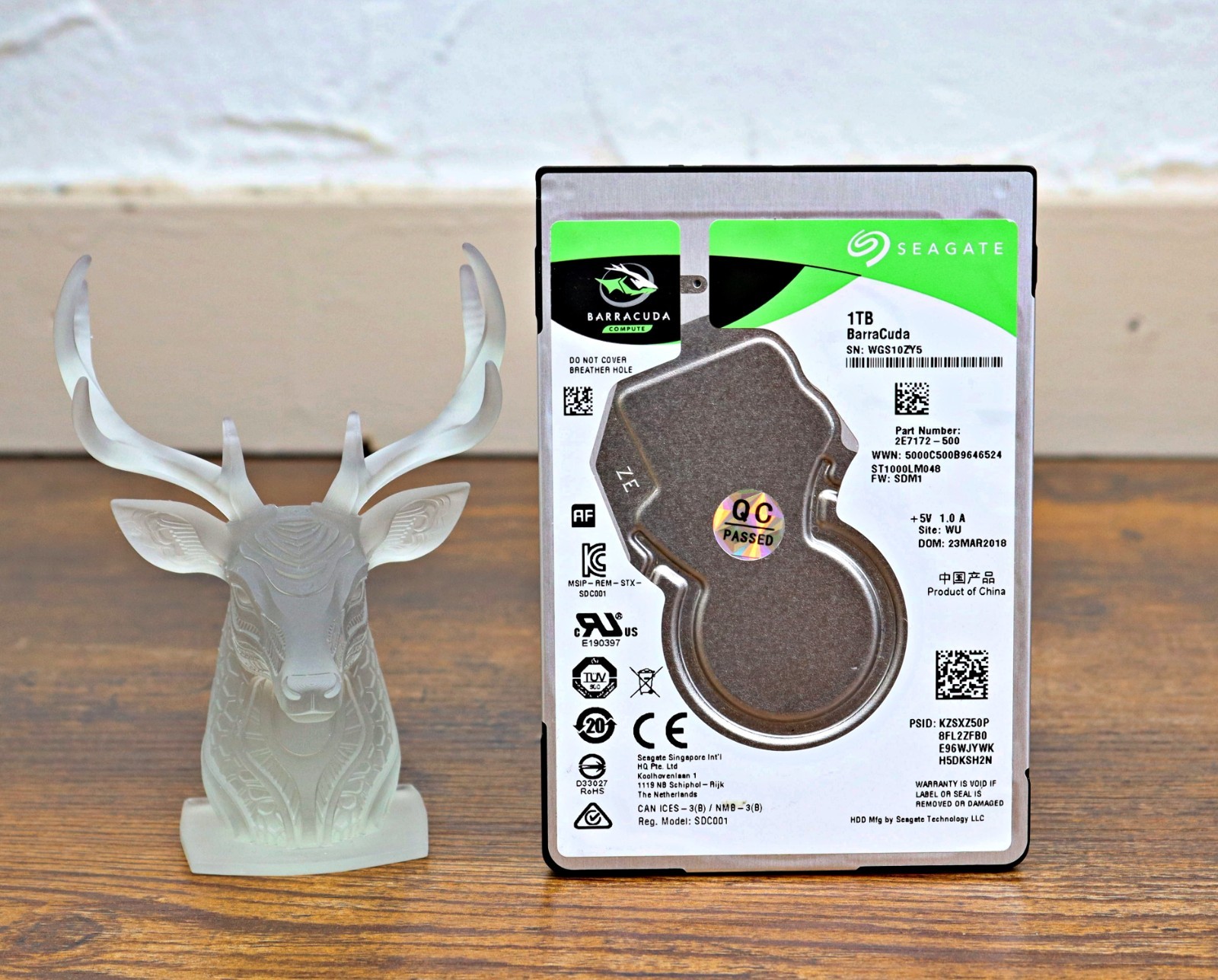 Seagate BarraCuda 1TB ST1000LM048 2.5" SATA HDD