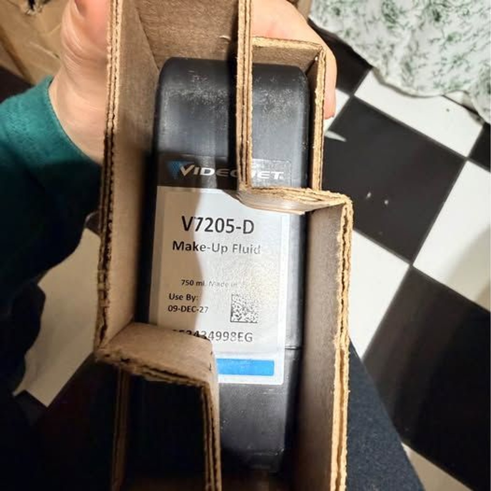 (OPEN CASE OF 5) - Videojet V7216-L Make-Up for Continuous Inkjet Printer NEW
