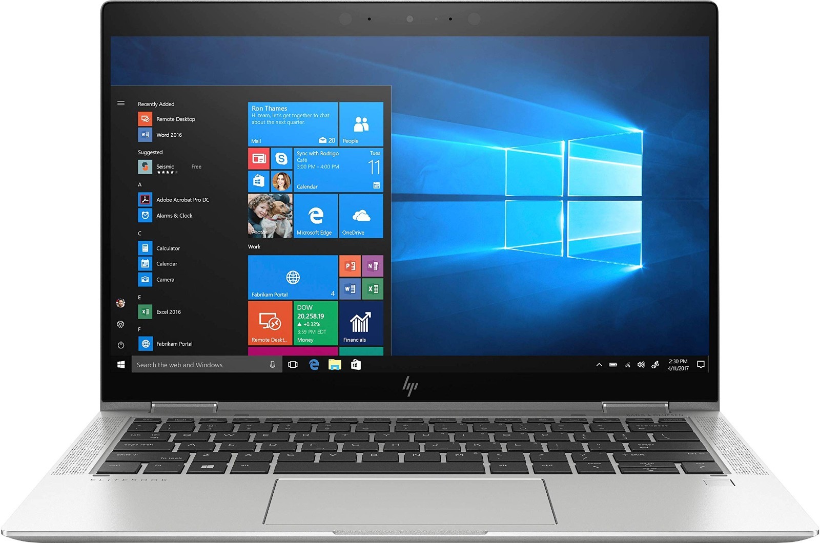 HP EliteBook X360 Touchscreen 13.3” Business Laptop Core i5 8GB 512GB SSD Win 11