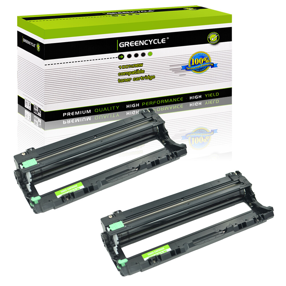 2PK DR-221 CL Black Drum Unit Fits for Brother TN221 TN225 HL-3170CDW HL-3180CDW