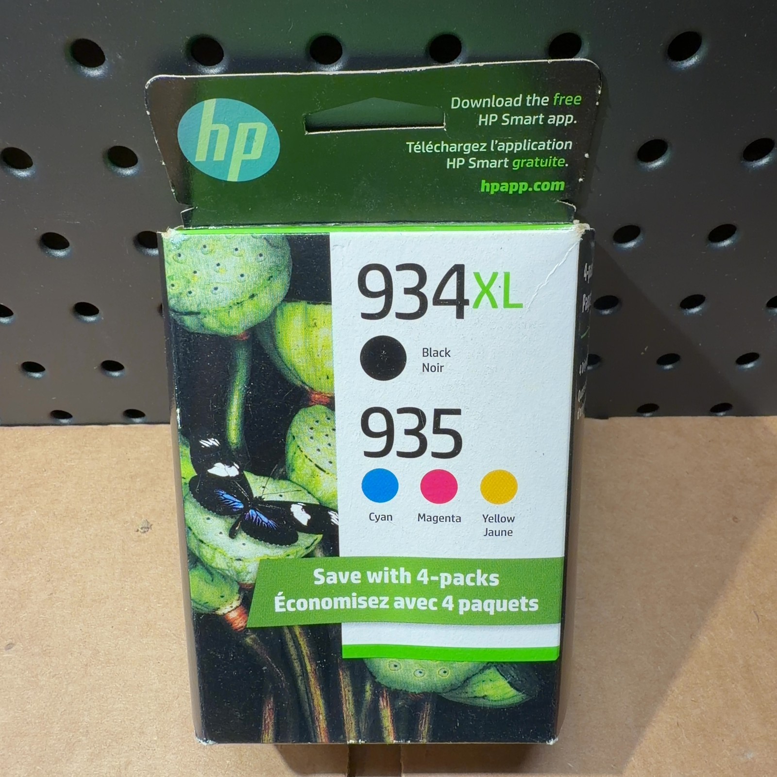 HP 934XL 935 Original Ink Cartridges 4-Pack HP Printer Black Cyan Magenta Yellow