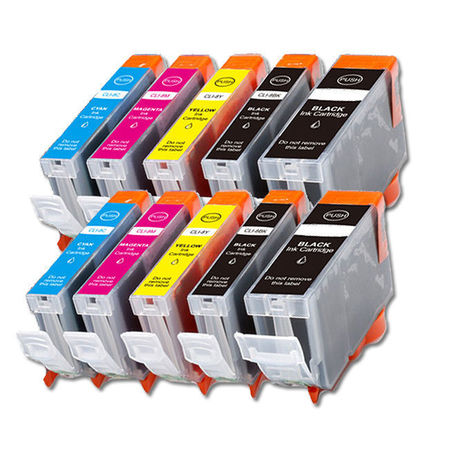 10 NEW Ink Cartridges Combo Pack for Canon 225 226 Pixma MG5120 MG5220 MG5320