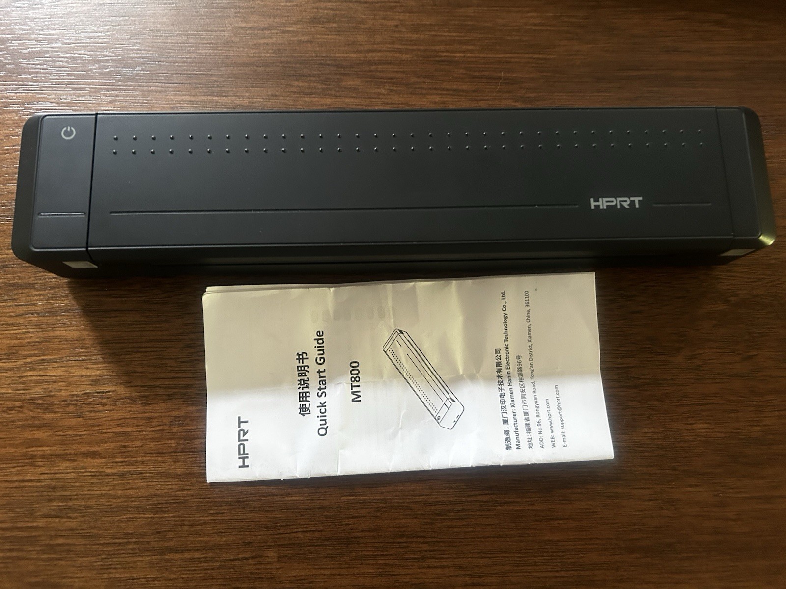HPRT MT800 Portable Thermal Mobile Printer A4 In Excellent Conditions US Seller