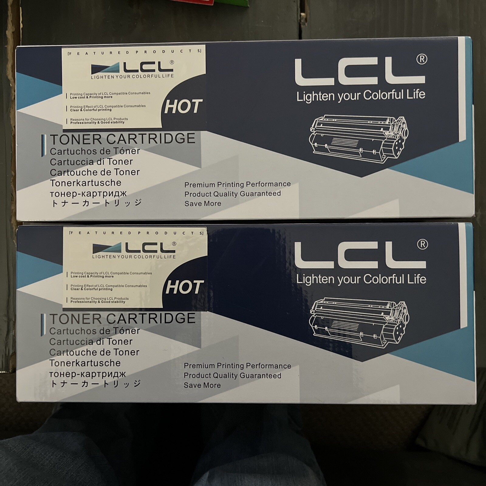 LCL Compatible Toner Cartridge Replacement With Chip CF230A Black 2 Pk