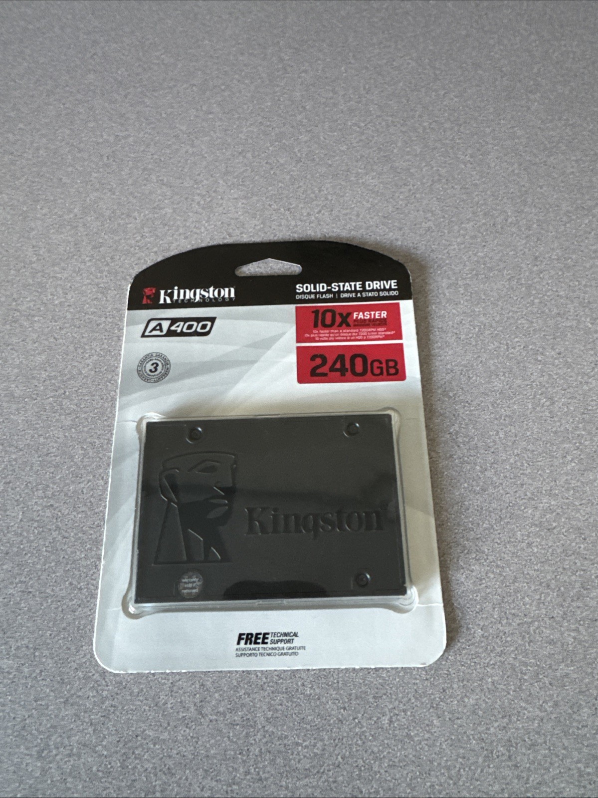Kingston A400 240GB SATA III SA400S37/240G 2.5" SSD New Sealed
