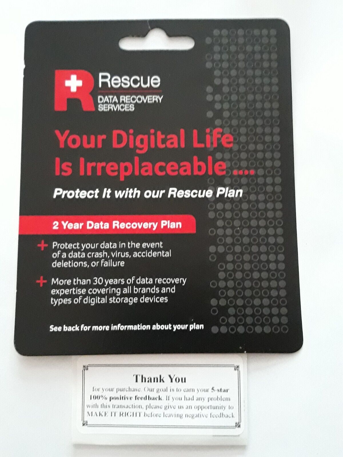Rescue Data Recovery Services, 2 Year Plan,All Storage Devices STZZ758