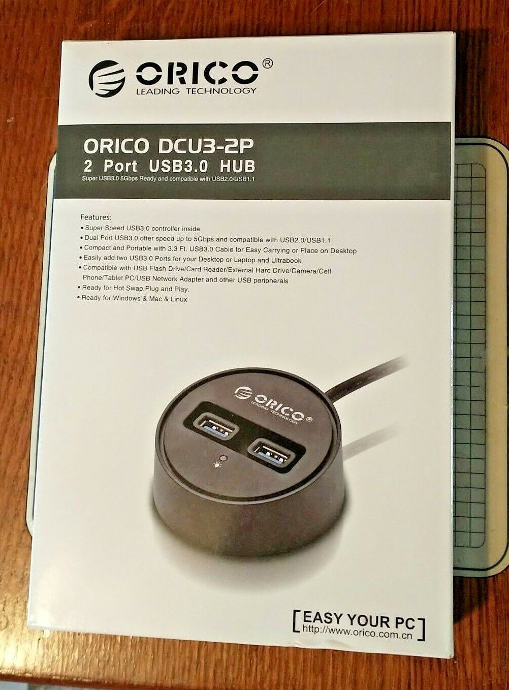 ORICO 2 Port USB 3.0 Hub DCU3-2P