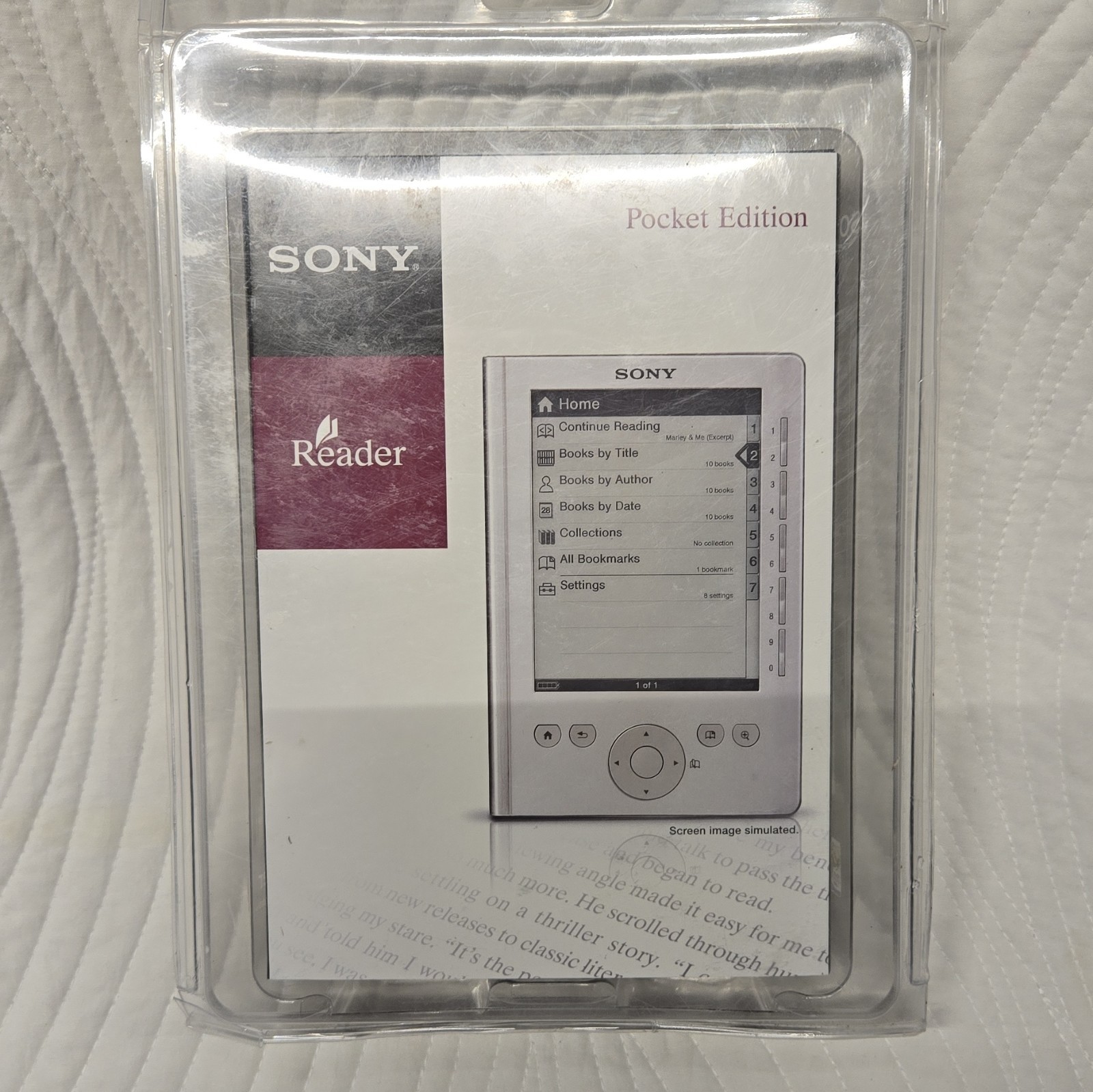 SONY Reader Pocket Edition Silver | PRS-300/SC | P-50816500-X NEW