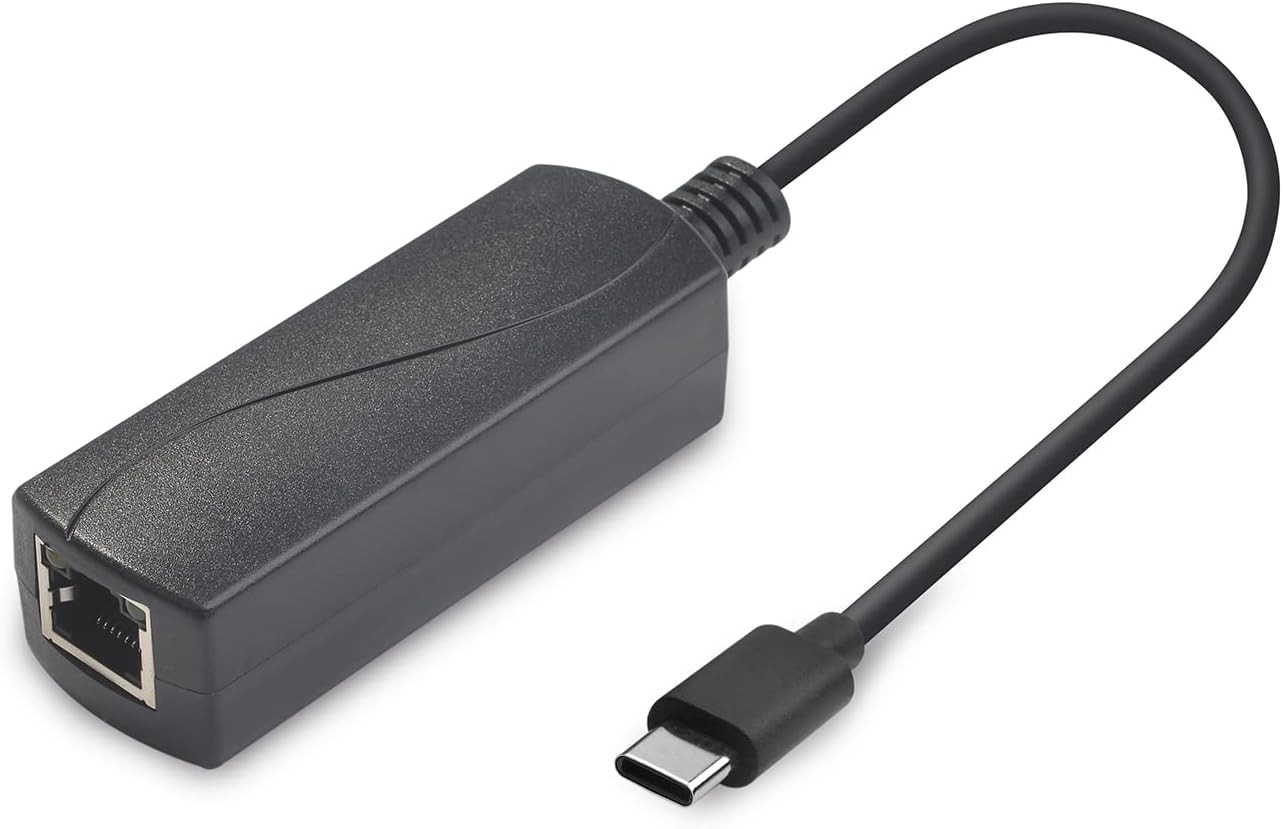 Poe to USB C Adapter Converter, Convert POE to Output 5V/2A Type-C with Ethernet