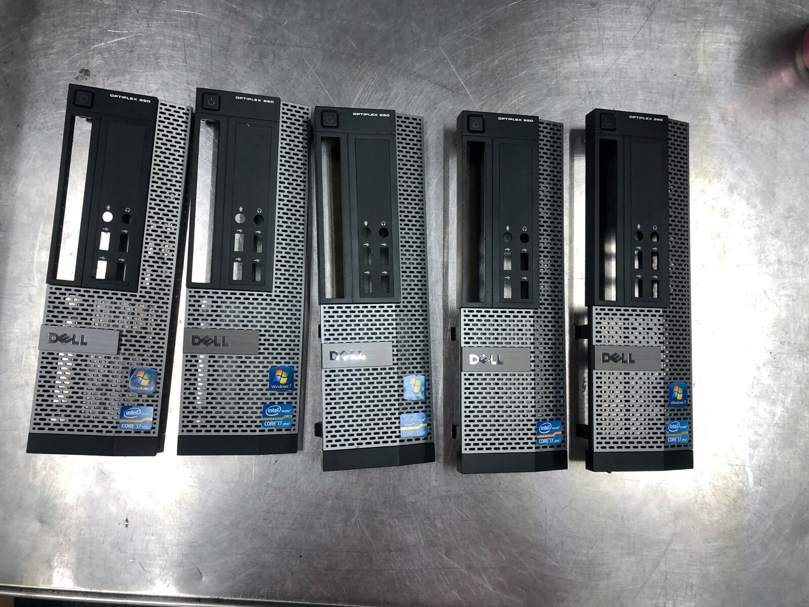 Dell Optiplex 990 SFF Desktop Computer Front Bezel Face Plate QTY 5 LOT OF 5
