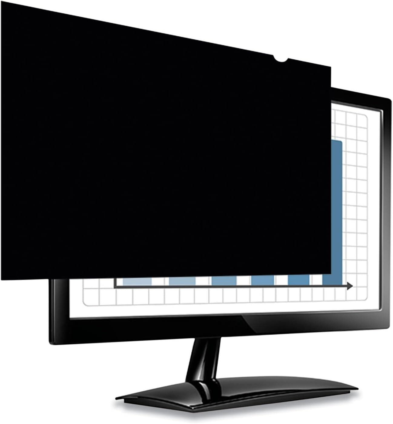FELLOWES PRIVASCREEN BLACKOUT PRIVACY FILTER 19.0" WIDESCREEN MONITOR, 4800501