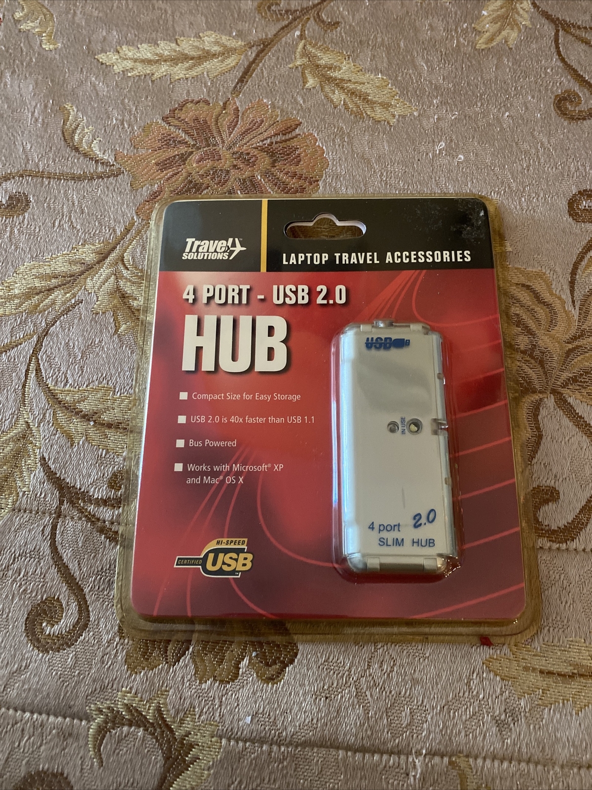 New Tripp Lite USB 2.0 Hub - 4 Port Model No. U222-004-R