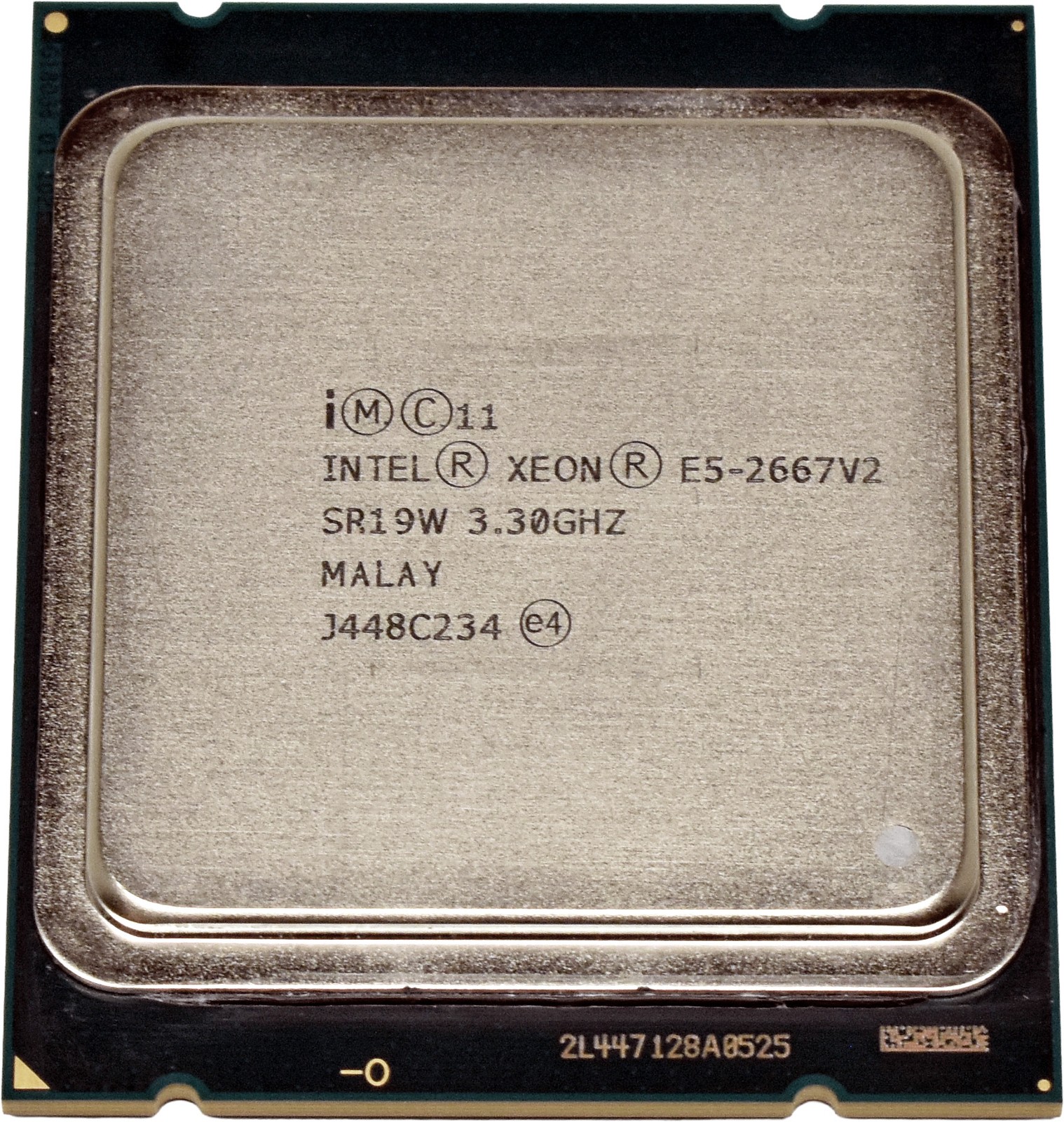 Intel Xeon Processor E5-2667 v2 25MB SmartCache 3.30 GHz 10Core FCLGA 2011 SR19W