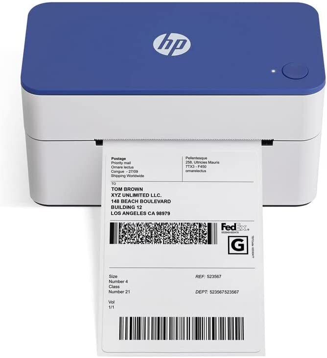 HP Direct Thermal Label Printer KE103 USB, Shipping, Barcode, & More