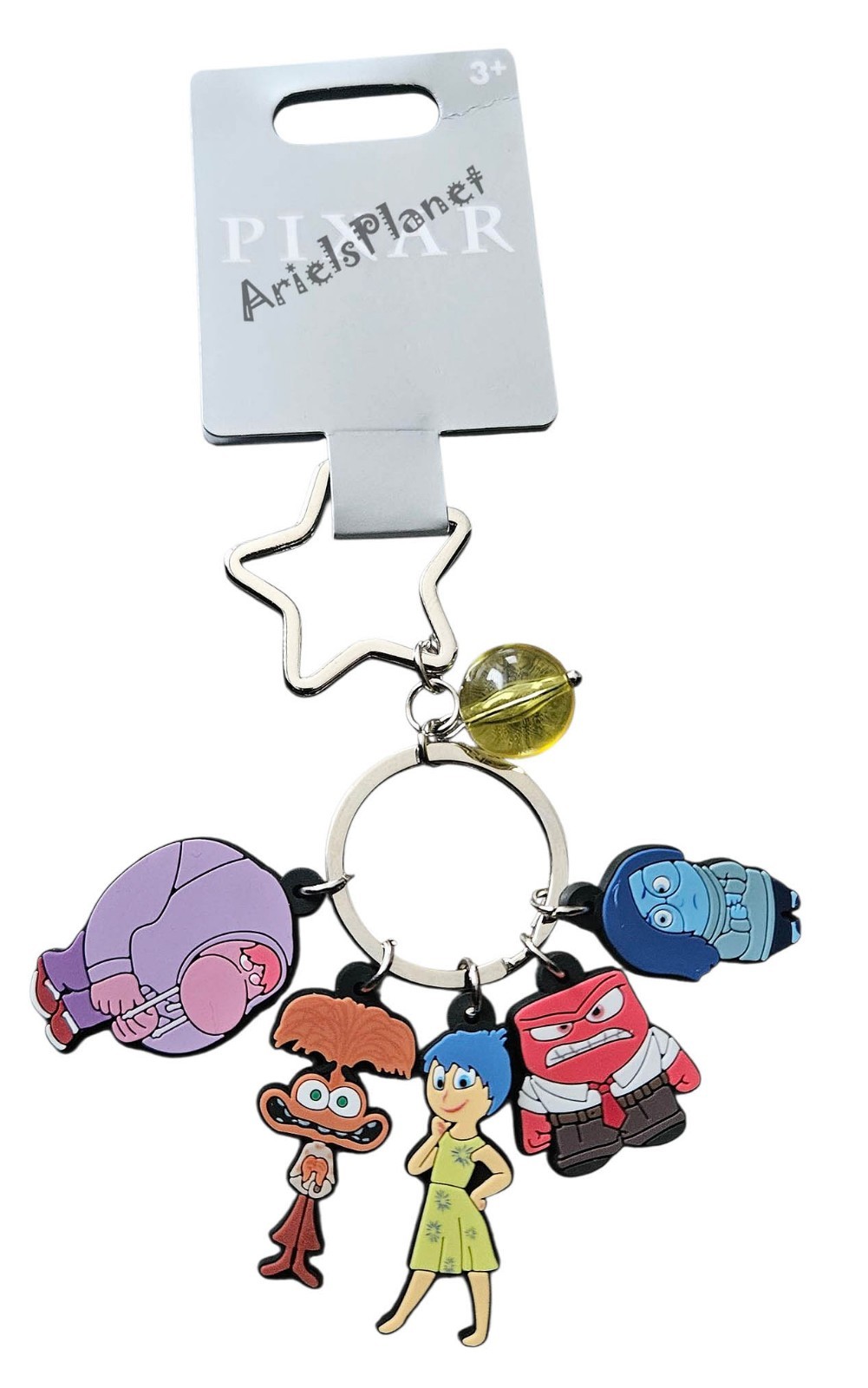 2026 Disney Parks Pixar Inside Out 2 Family Cast Keychain Bag Charm