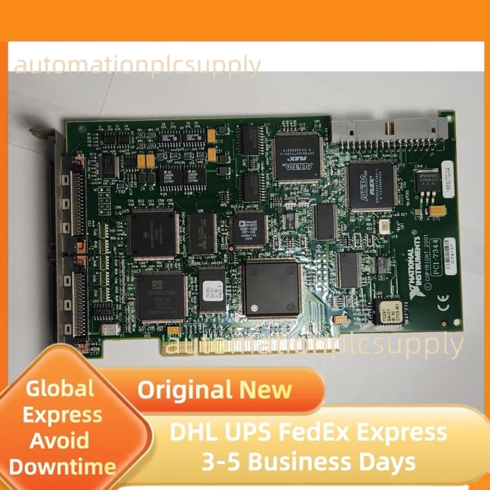 US FREE TAX NEW NI PCI-7344 PCI 4-axis Stepper Control Card.