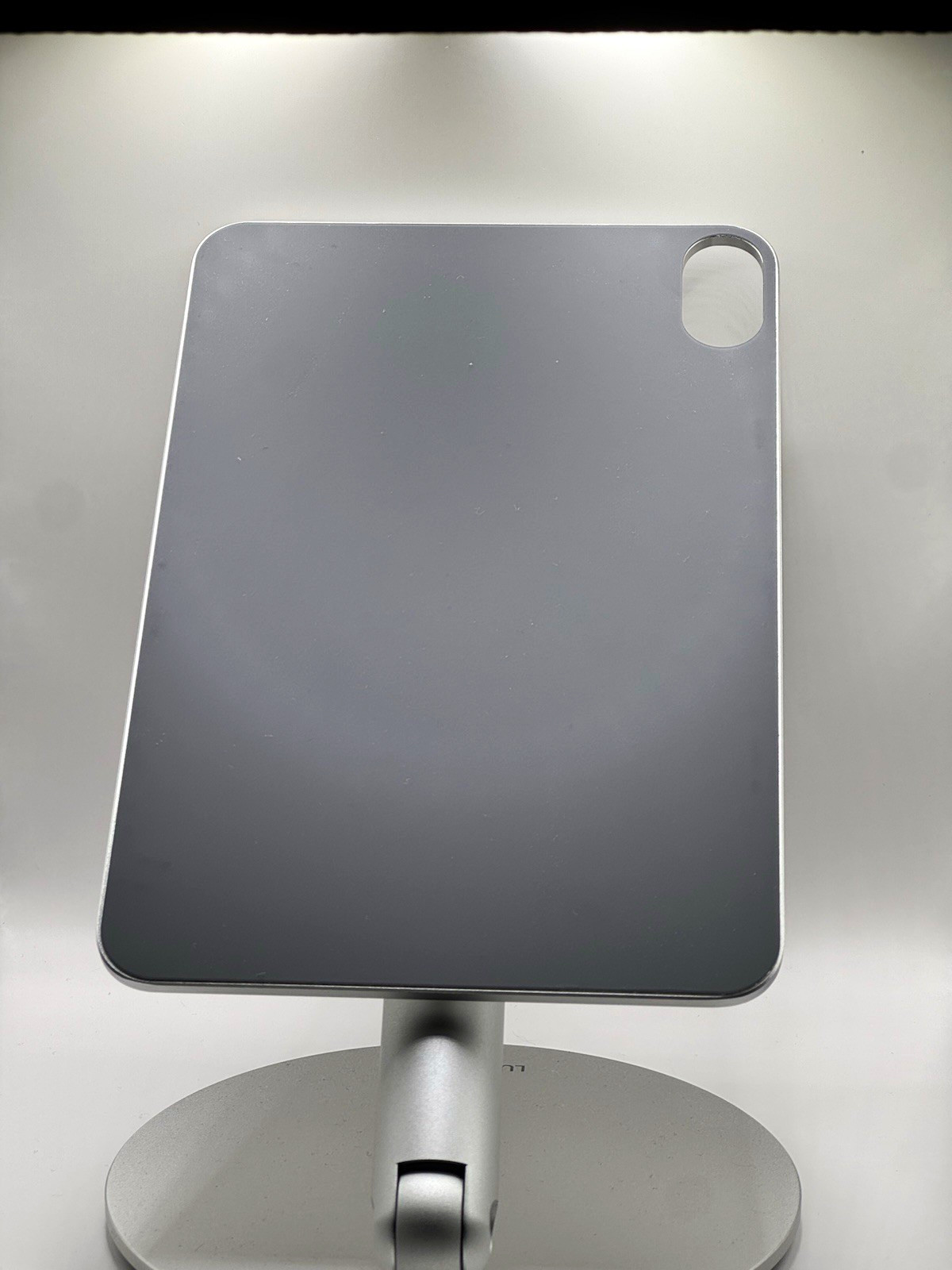 Magnetic Rotating Adjustable Desktop Stand for Apple iPad mini 6/7 8.3 Silver