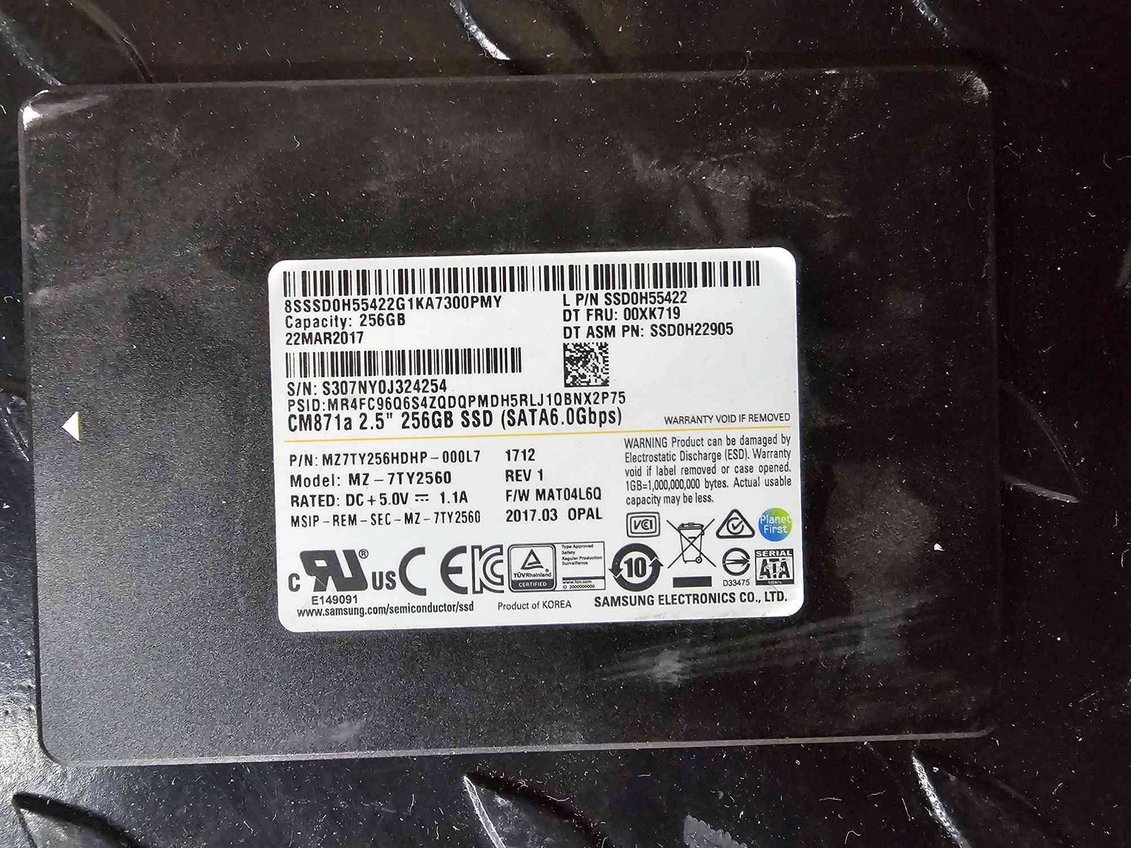 SAMSUNG MZ-7TY2560