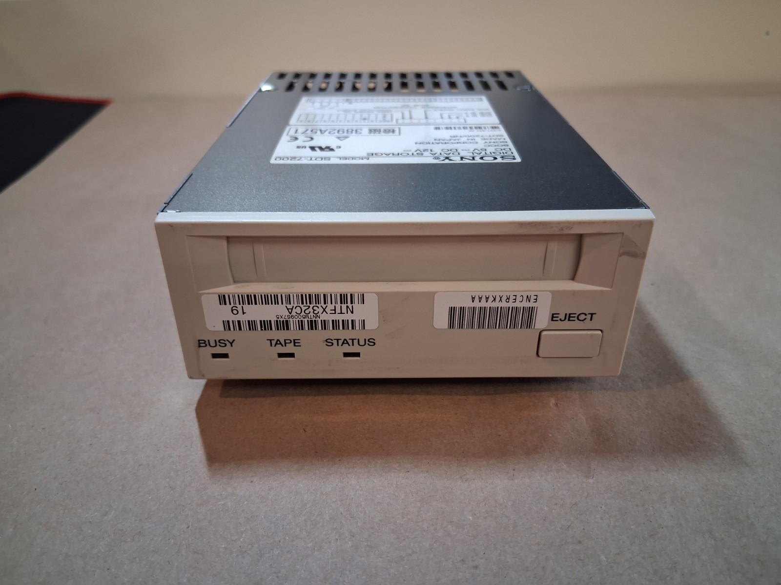 Sony SDT-7200/NR Tape Drive