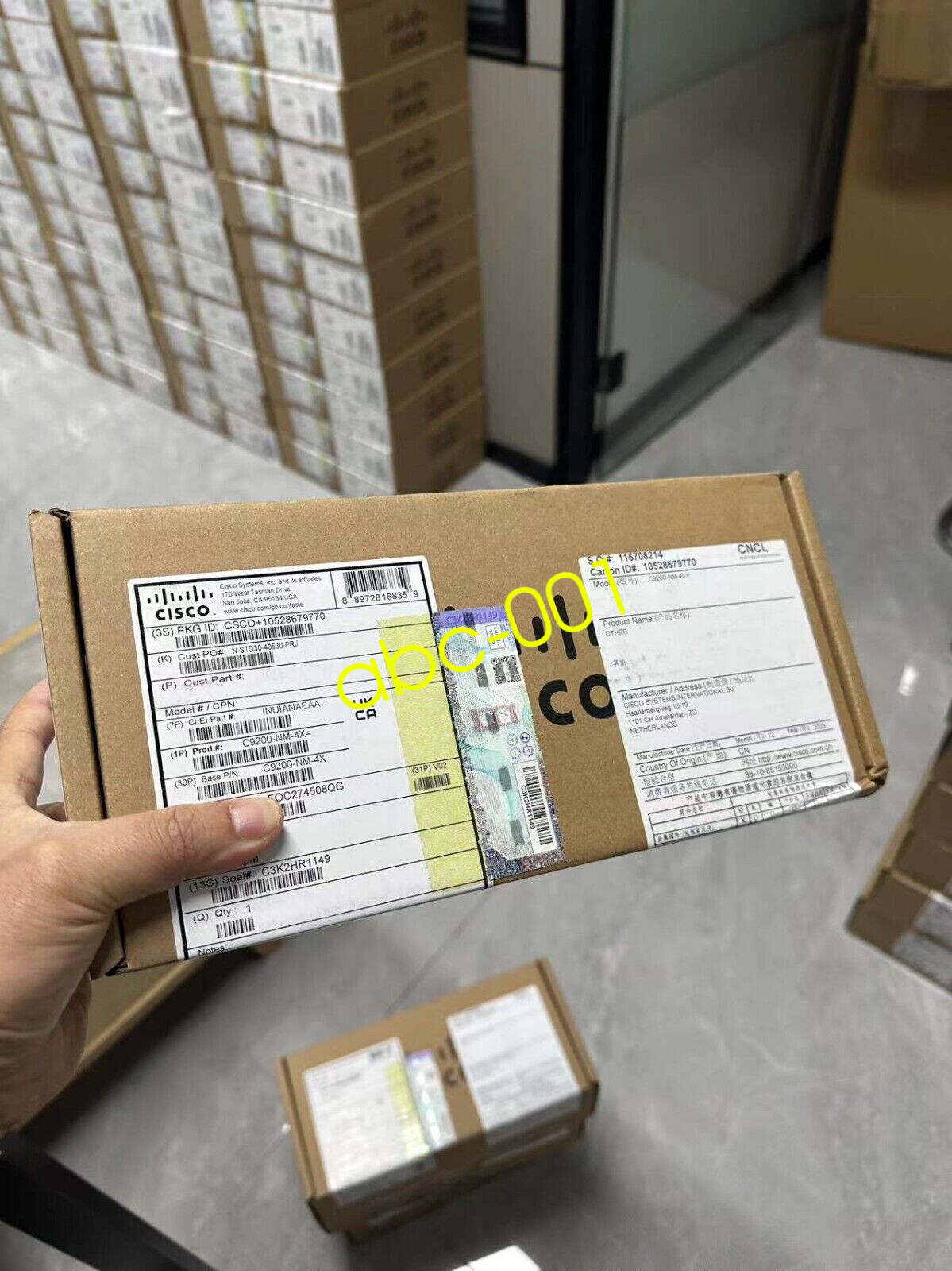 Cisco Catalyst 9200 Series Network Module C9200-NM-4X