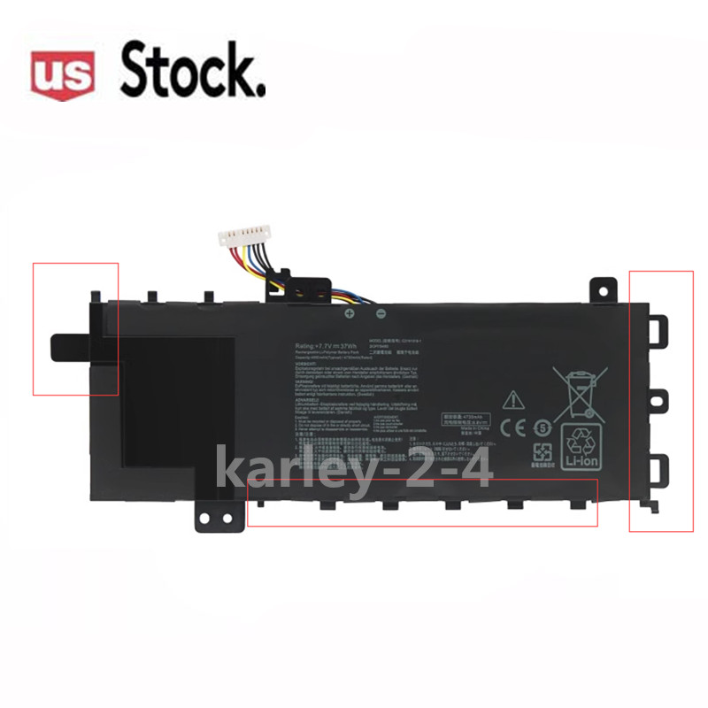 0B200-03190800 C21N1818-1 BATTERY For ASUS 7.7V 32WH F512D(GRADE A) (DC14)