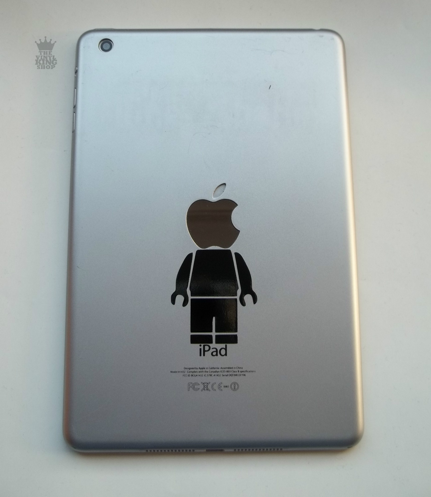 Funny iPad Mini Headless Brick Man Vinyl Decal Sticker Mac Macbook 