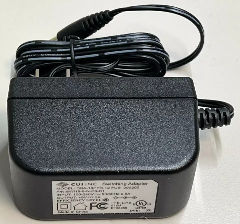 Original 9V AC/DC Adapter For AT&T IFWA40 Wireless Internet Router Hotspot Modem