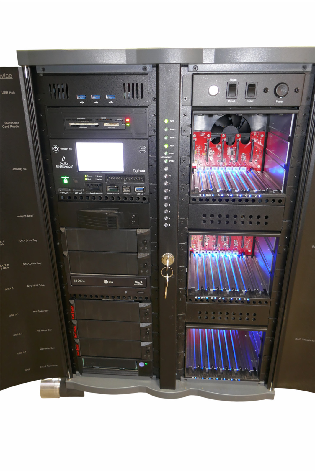 Digital intelligence FRED SR dual xeon silver processor Forensic System