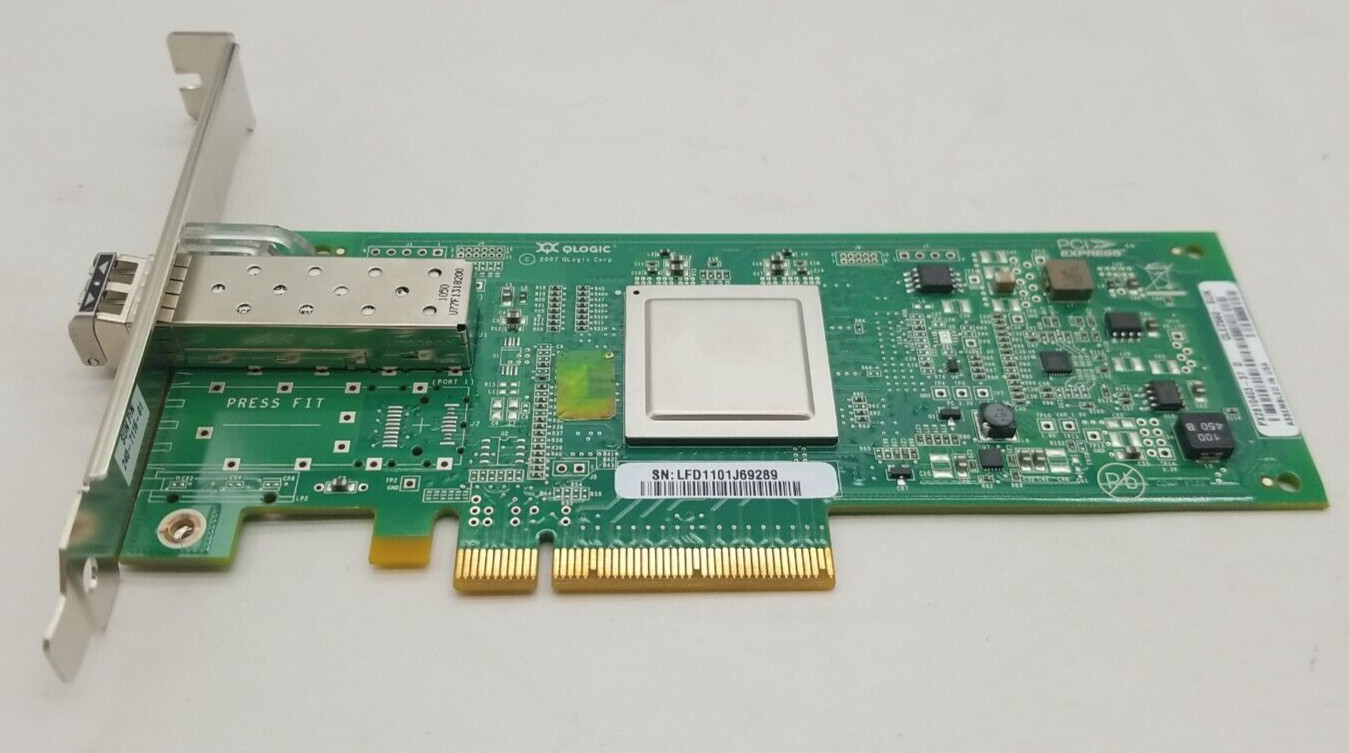 QLogic QLE2560-SUN 1-Port PCI-E 8GB Low Profile Fibre Channel Adapter