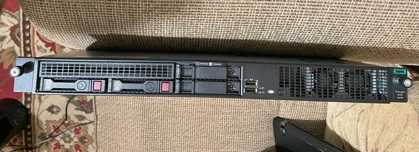 HPE ProLiant DL20 Gen 10 Server/In perfect Condition/4TB HDD