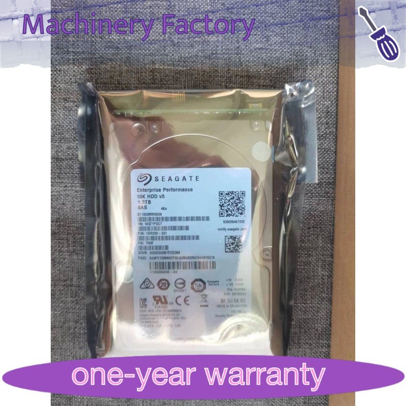 1PCS New FOR Dell EMC 1.8TB 10K SAS D3-2S10-1800 12G Hard Drive 005051636