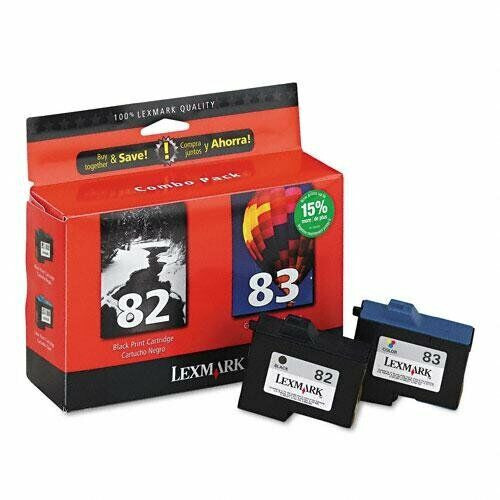 Genuine New Lexmark 82 & 83 Inkjet Cartridges