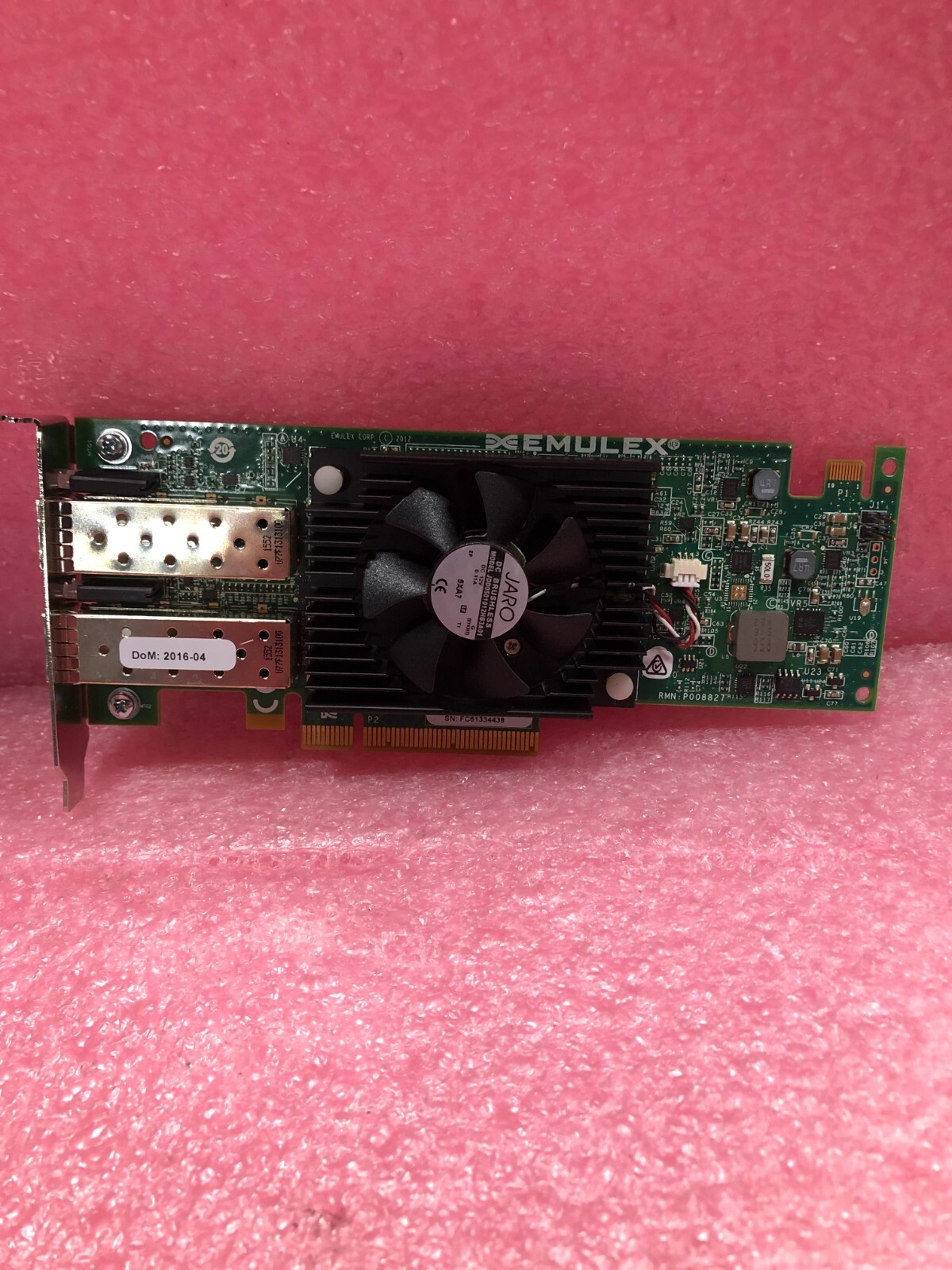 P90KD DELL DUAL PORT 10GB SFP+ PCIE NETWORK ADAPTER