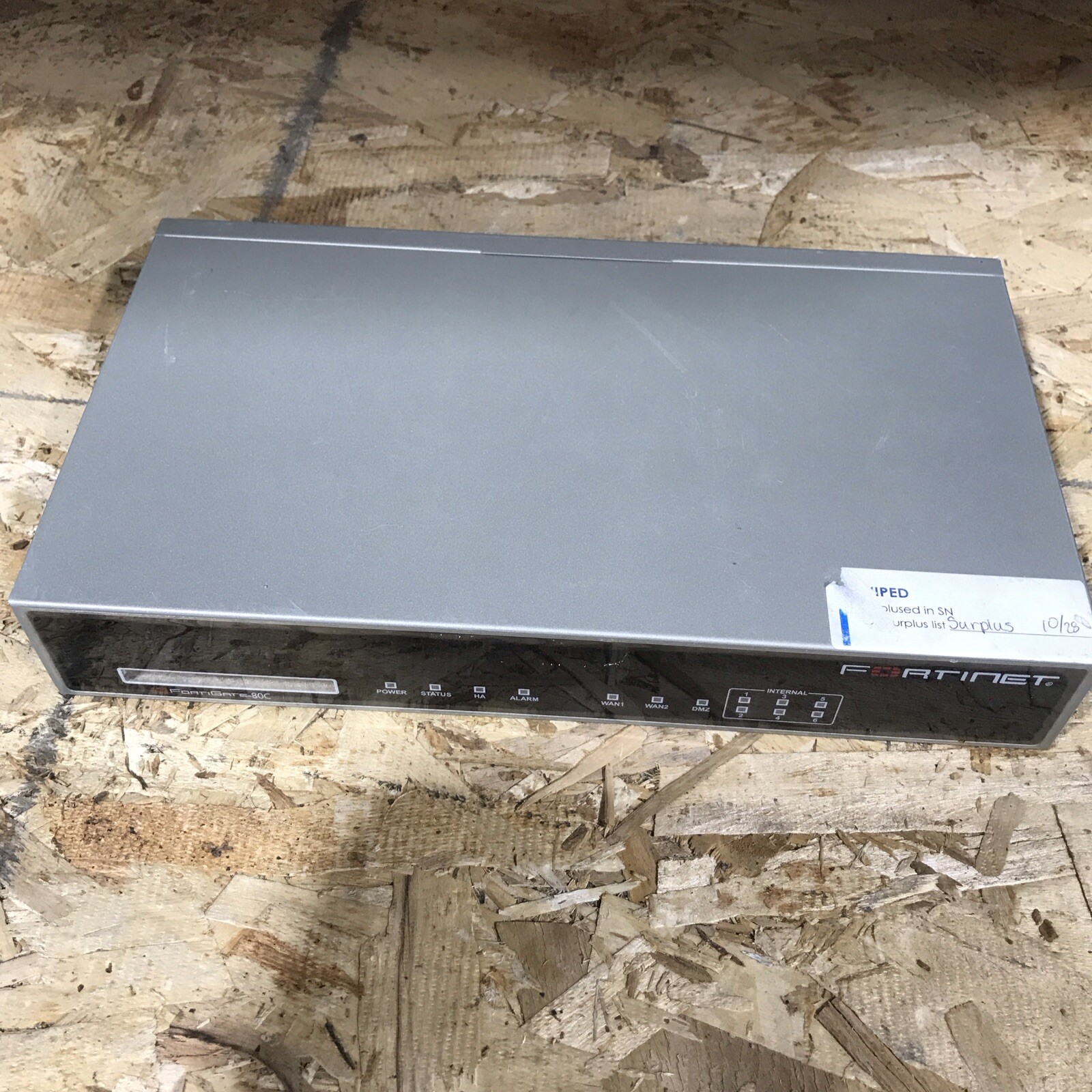 Fortinet FORTIGATE-80c Multi-function Security Device Firewall FG-80C