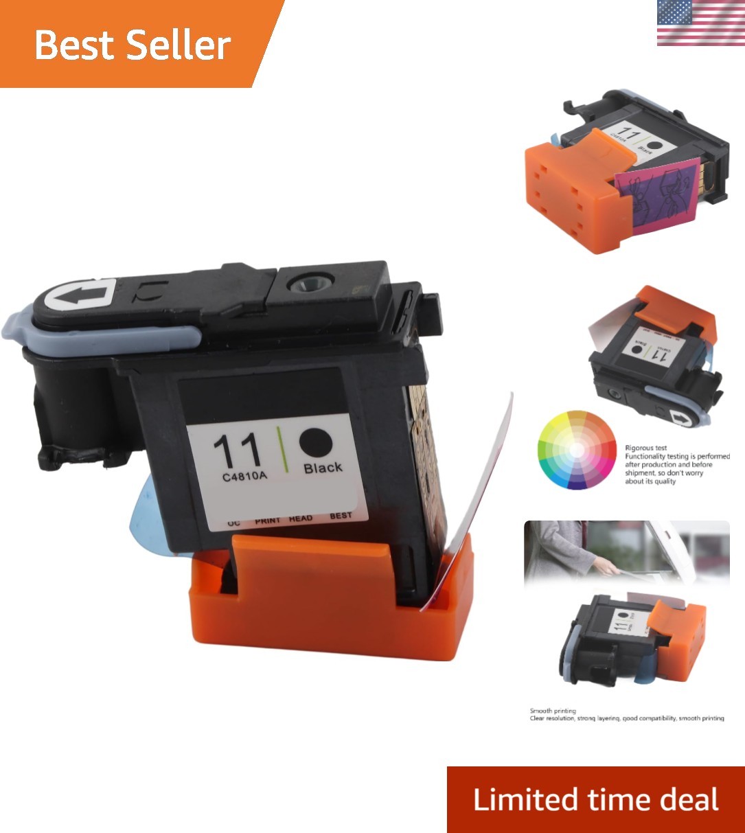 Printer Printe Head, Printhead Accessory Printer Replacement for for Designje...