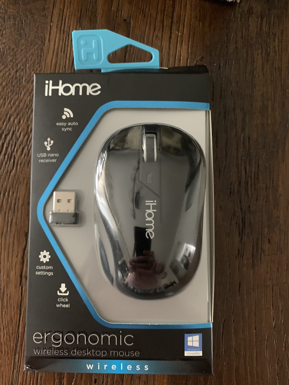 IHOME ERGONOMIC PRECISION WIRELESS DESKTOP MOUSE