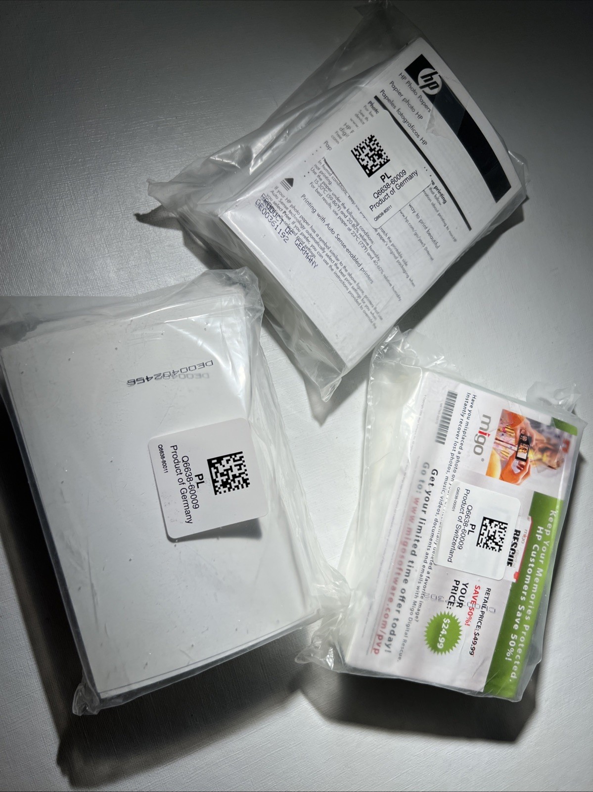 Photo Paper Lot Same Size