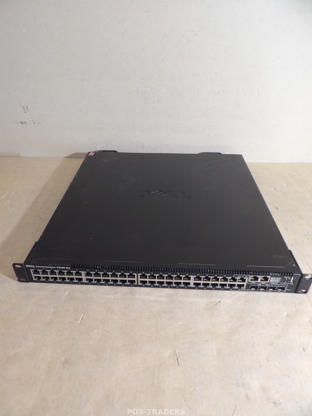 Dell PowerConnect 7048R-RA 48-Port PoE Gigabit Ethernet Switch - INCL RACK EARS