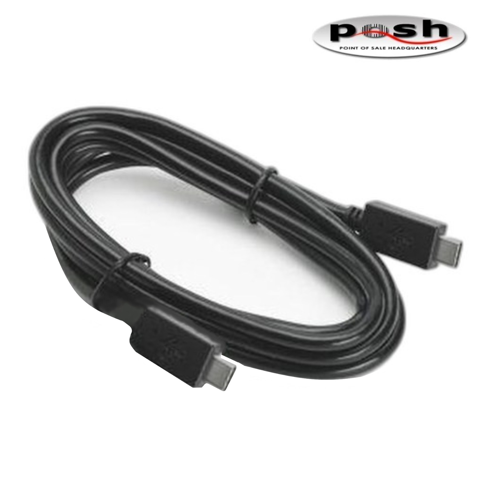 NEW Zebra CBL-U68-S07ZAR Cable Shielded USB-C Right-Angle to USB-C 5gb transfer