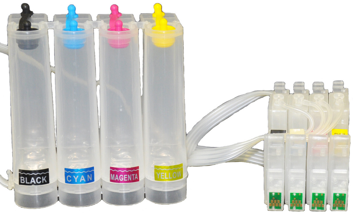 CISS Continuous Ink Supply System for Epson printer C88+,C68 Eco-solvent ink New