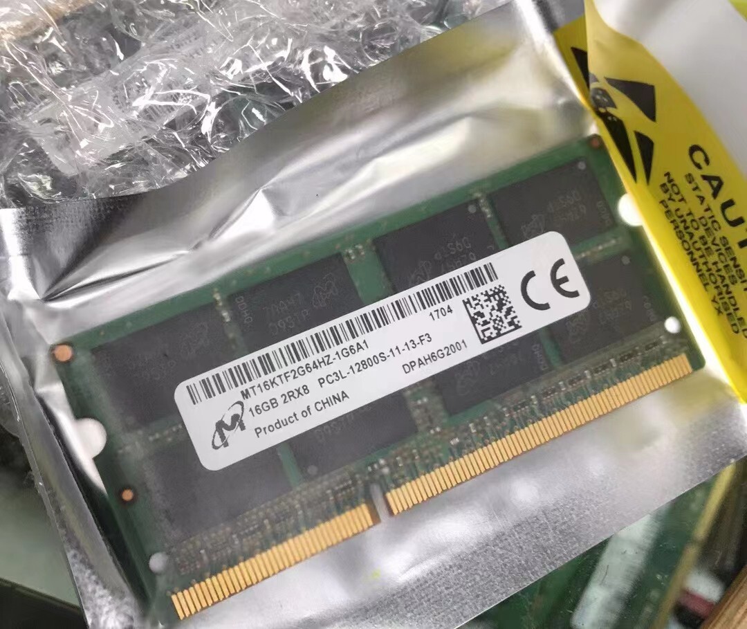 MT Micron 16GB DDR3 1600 Laptop SODIMM RAM MT PC3L-12800S for DELL HP Lenovo Ace