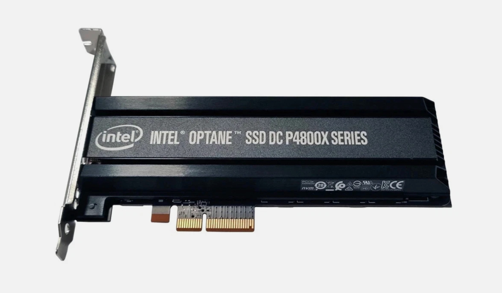 Intel 750GB SSD P4800X Optane DC PBW HHHL PCIe 3.0 x4 NVMe SSDPED1K750GA01