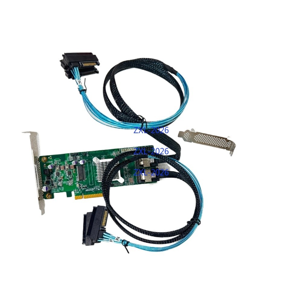 INSPUR 9211-8i 6Gbps HBA P20 IT Mode ZFS FreeNAS unRAID + 2* SATA/SAS Cable US
