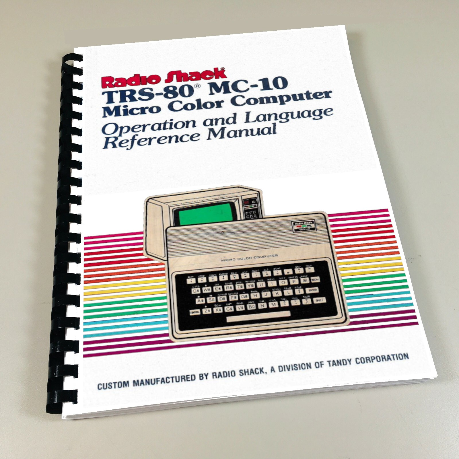 Radio Shack Tandy TRS-80 MC-10 Micro Color Computer Manual