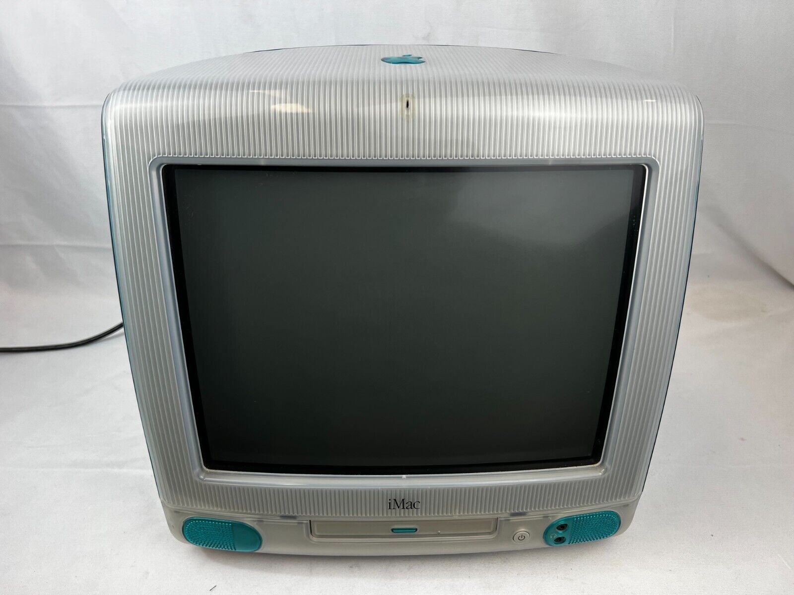 (W) Apple iMac M4984Teal Blue All-In-One Retro Computer 1998 [VINTAGE]