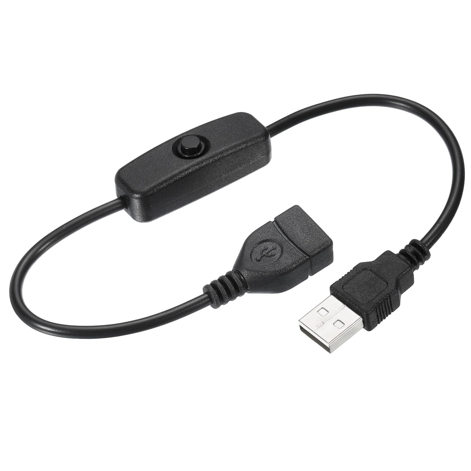 MECCANIXITY USB Cable with 501 ON/Off Switch, USB Male to Female Extension Cord